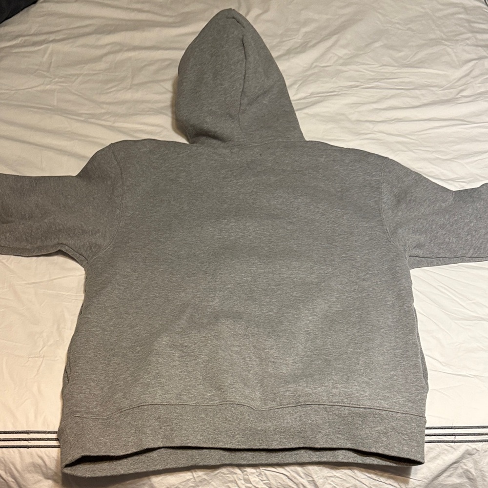 Jordan Gray and Red Graphic Men's Sweater - Picture 8 of 8
